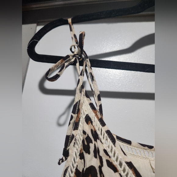 Spell Cream and Black Animal Print Jumpsuit - Picture 8 of 12